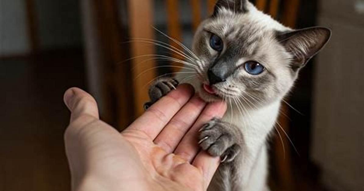 Do Cats Bite Lovingly?