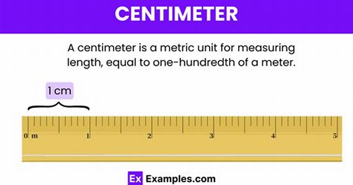 Do Centimeters Measure Length?