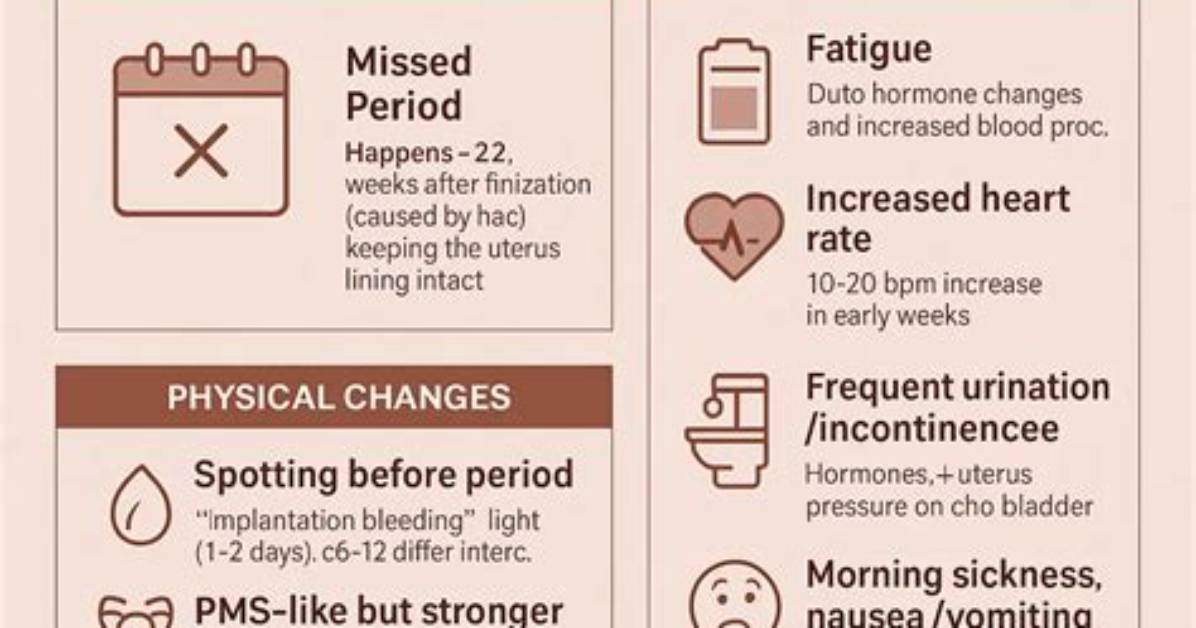 Do Conception Have Symptoms?