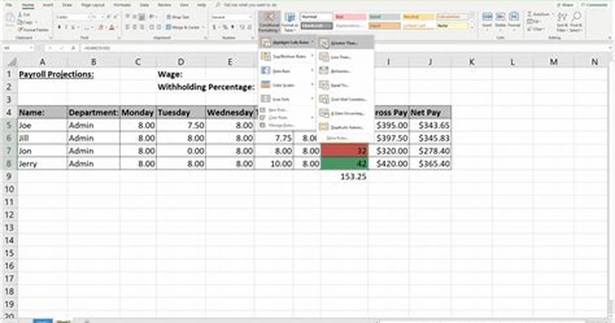 Do Conditional Formatting in Excel?