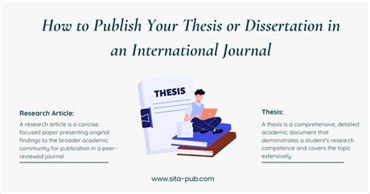 Do Dissertations Get Published?