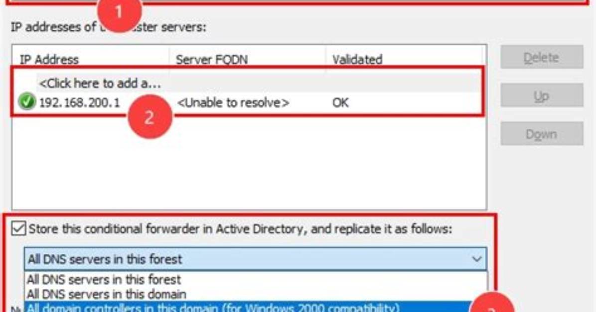 Do Dns Forwarders Replicate