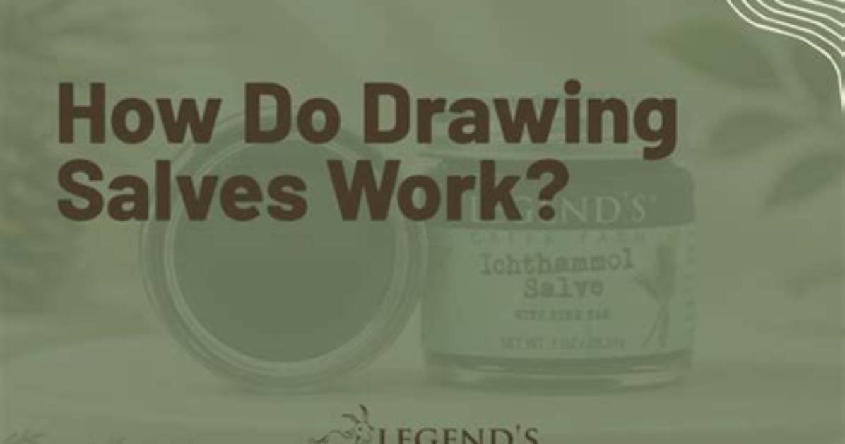 Do Drawing Salves Work?