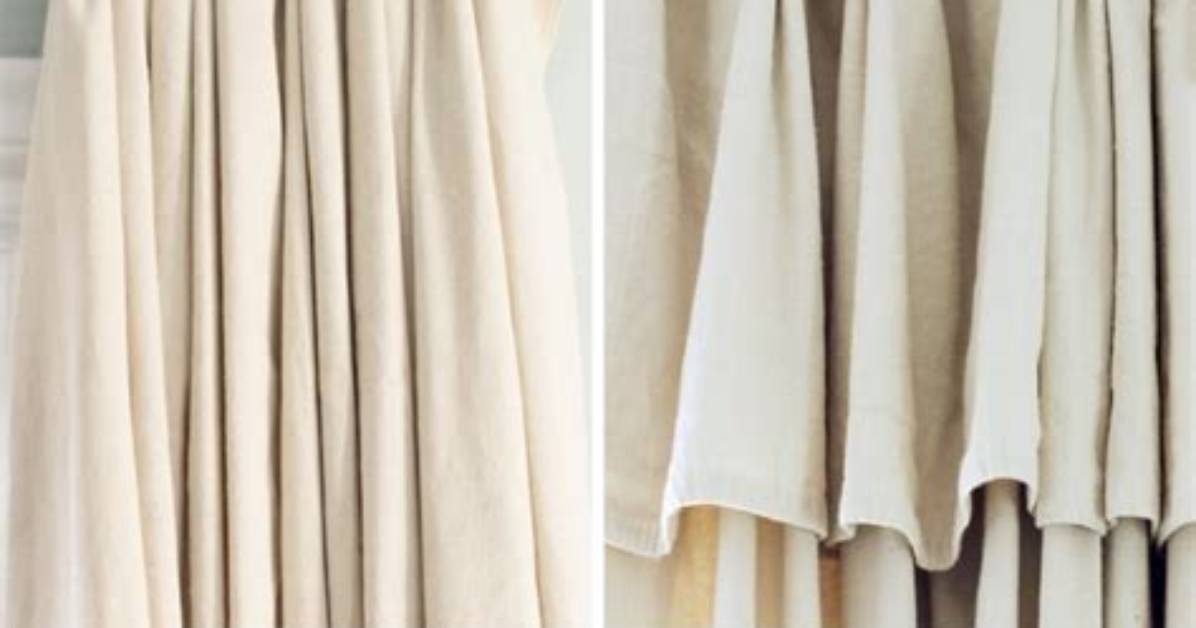 Do Drop Cloth Curtains Mildew