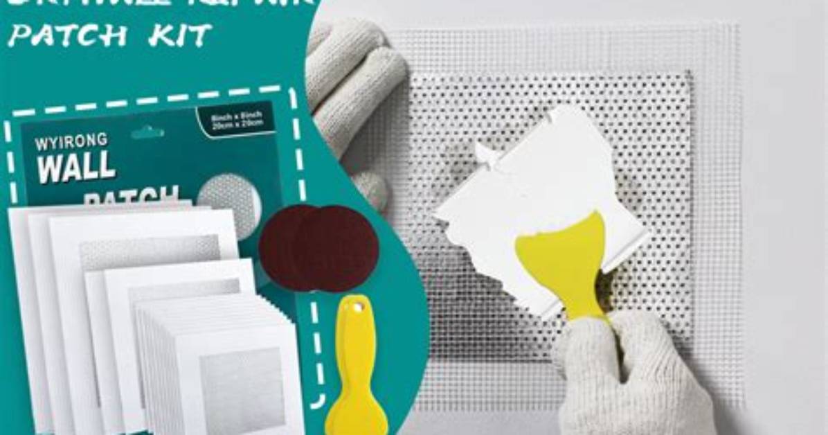 Do Drywall Patch Kits Work