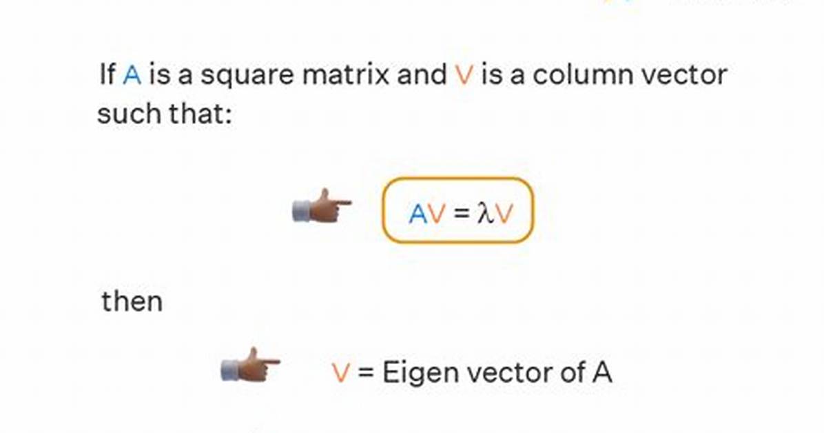 Do Eigenvectors Always Exist?