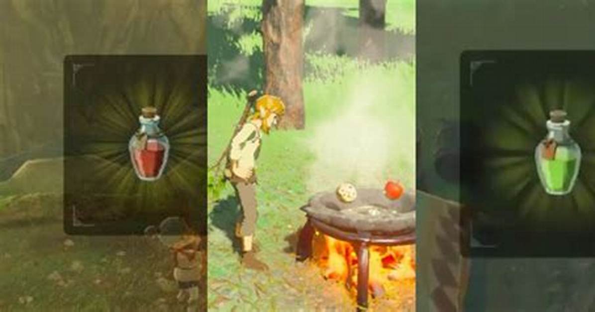 Do Elixirs Stack Botw?