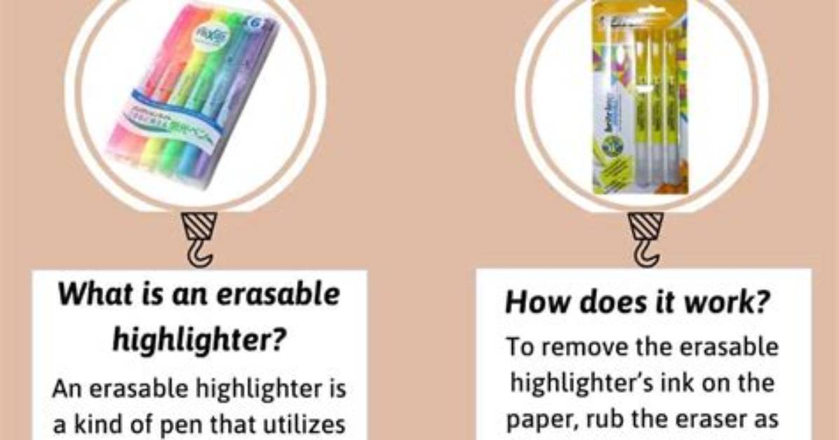 Do Erasable Highlighters Work?