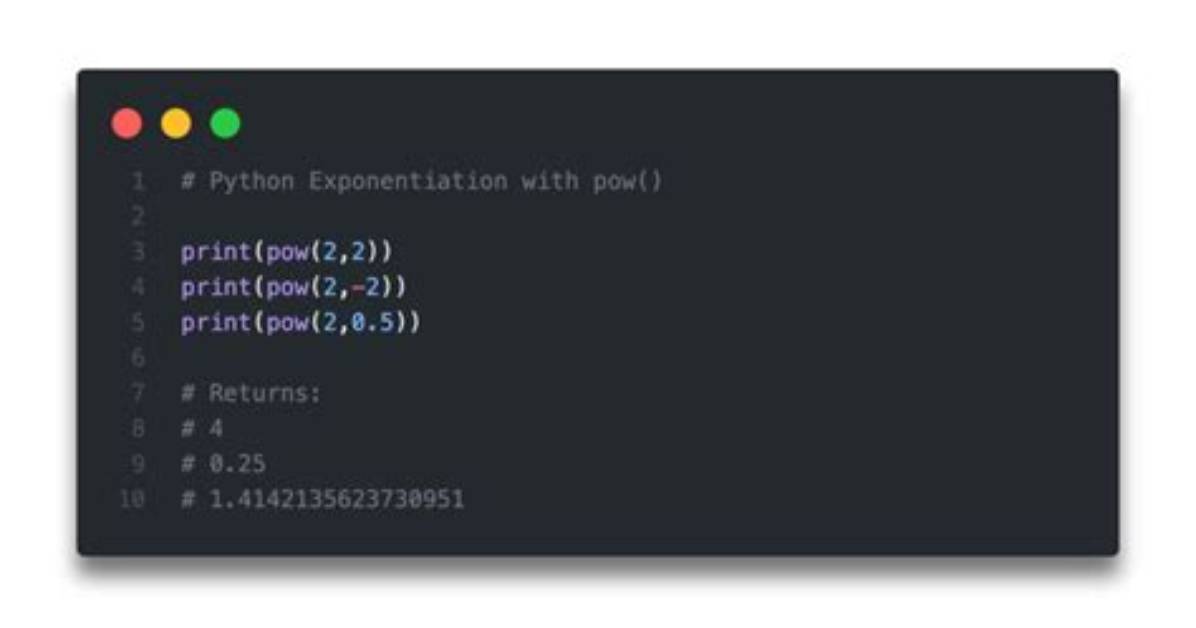 Do Exponentiation in Python?