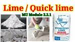 Do Farmers Use Quicklime?