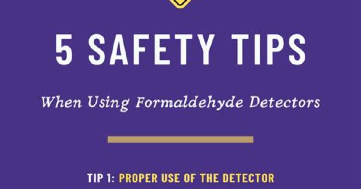 Do Formaldehyde Detectors Work?