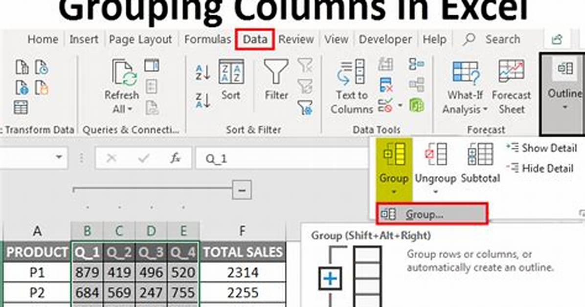 Do Grouping in Excel?