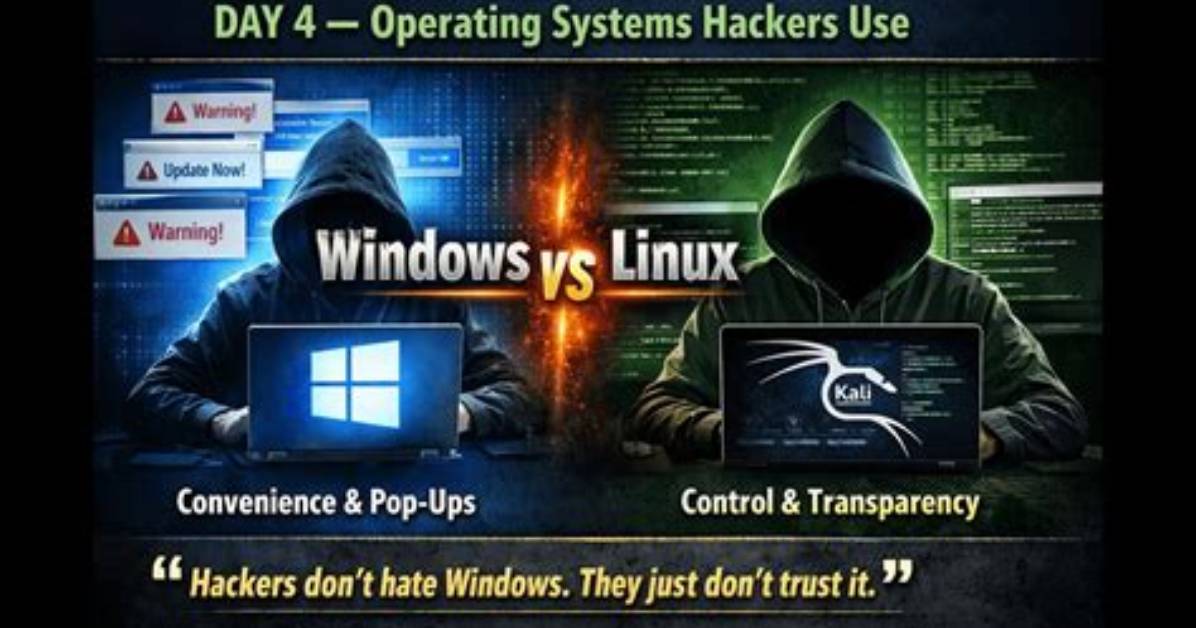 Do Hackers Use Linux or Windows?