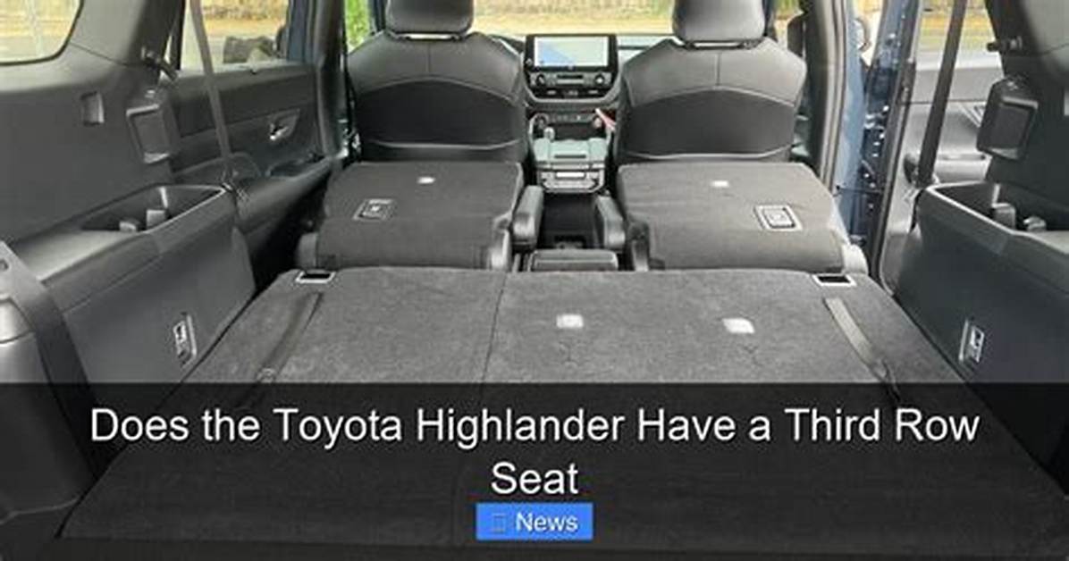 Do Highlanders Have a Third Row?
