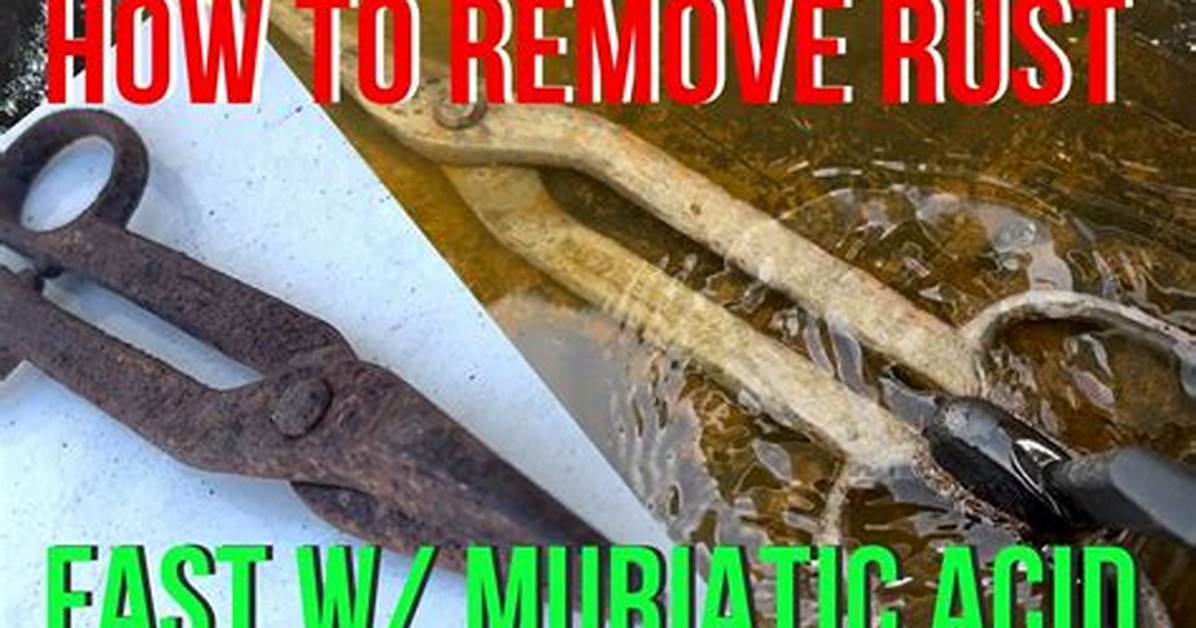 Do Hydrochloric Acid Remove Rust?