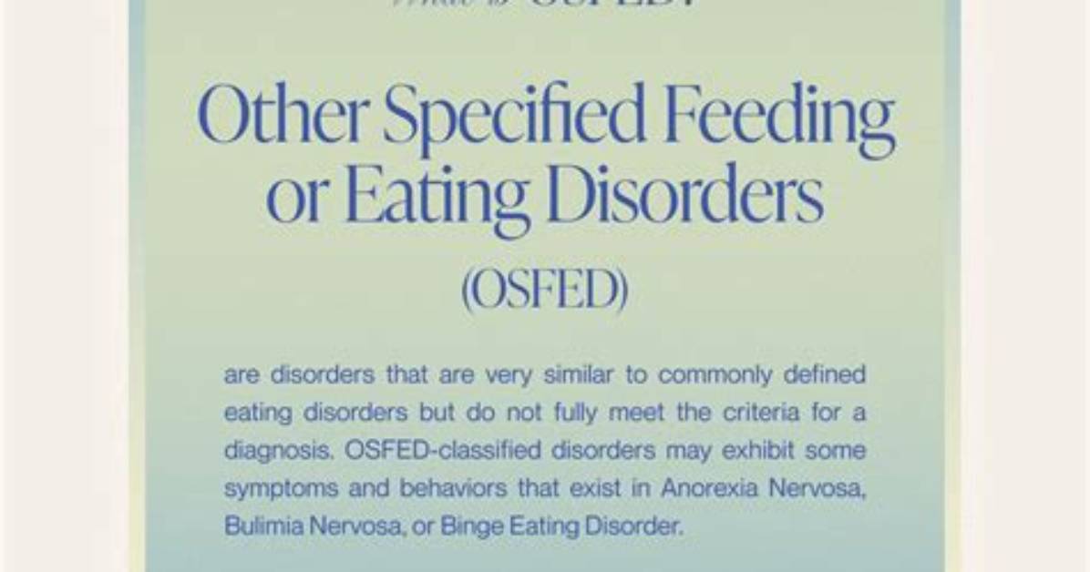 Do I Have Osfed?
