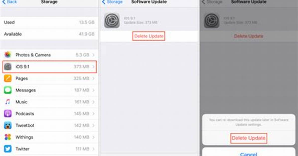 Do iOS Update Delete Everything?