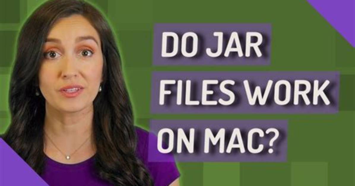 Do Jar Files Work on Mac