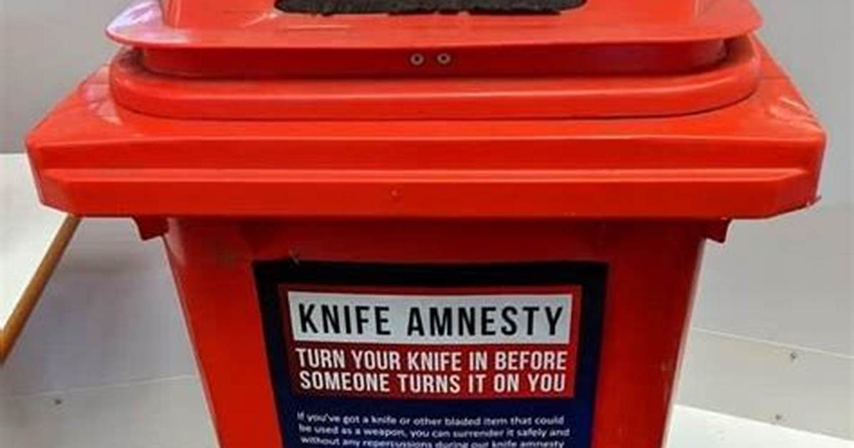 Do Knife Amnesties Work?