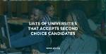 Do Lautech Accept Second Choice?