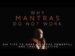 Do Mantras Really Work?