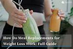 Do Meal Replacements Work?