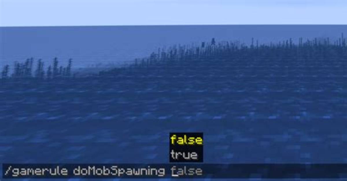 Do Mob Spawning False?