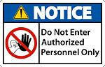 Do Not Authorized Meaning?
