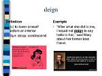 Do Not Deign Definition?