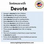 Do Not Devote Meaning?
