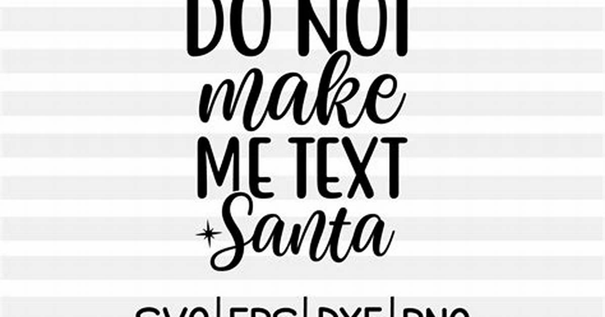 Do Not Make Merry?