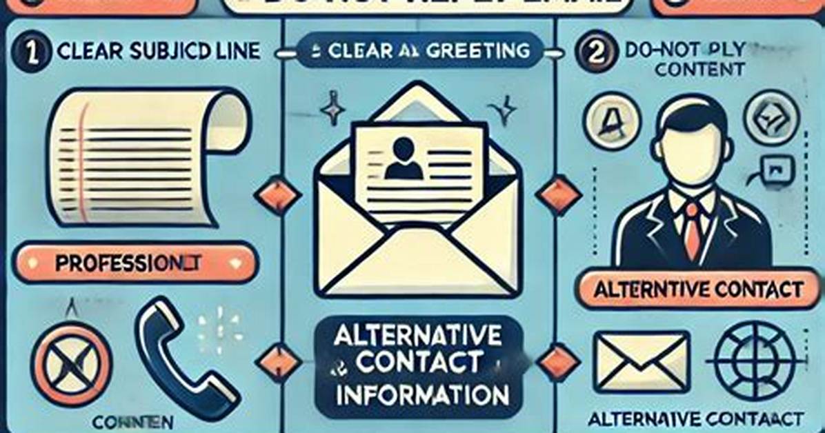 Do Not Reply Email Wording?