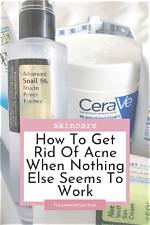 Do Nothing Regimen Acne?