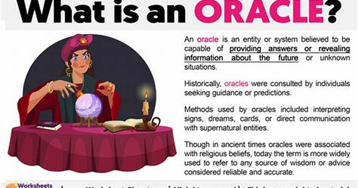 Do Oracles Still Exist?