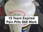Do Outdated Pills Still Work?