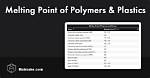 Do Polymorphs Have Different Melting Points?