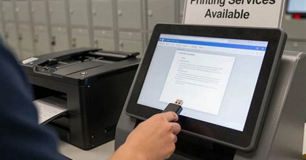 Do Post Offices Print Documents?