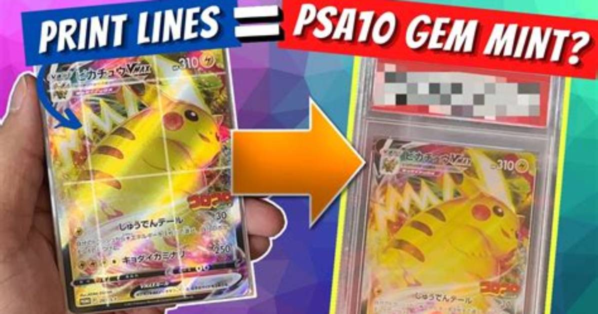 Do Print Lines Affect Psa Grading?