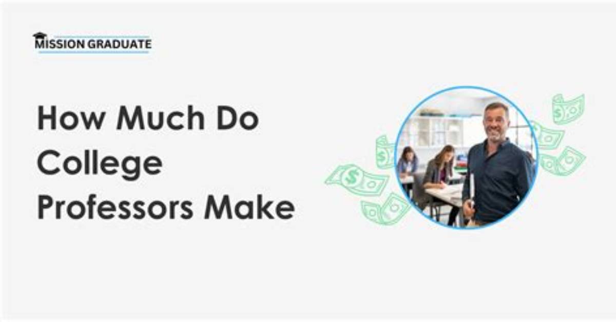 Do Professors Make Money?