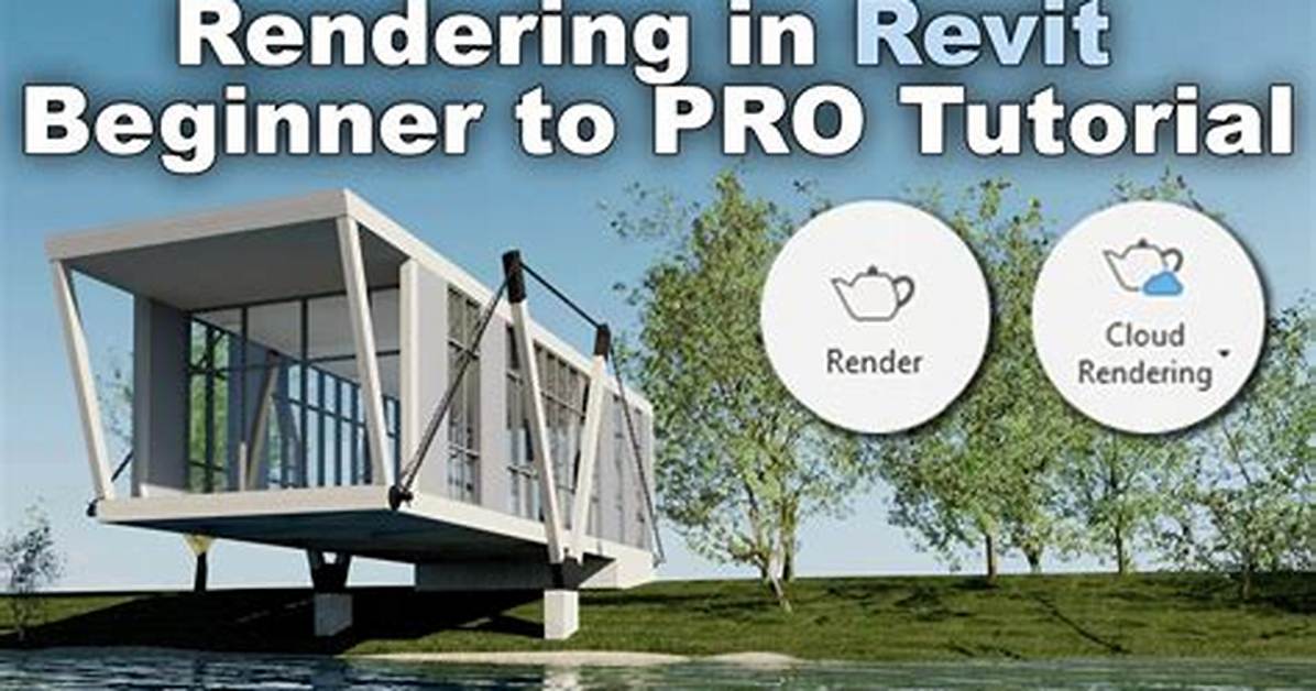 Do Rendering in Revit?