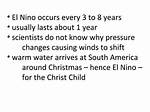 Do Scientists Know What Is Causing El Nino?