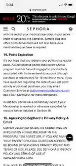 Do Sephora Points Expire