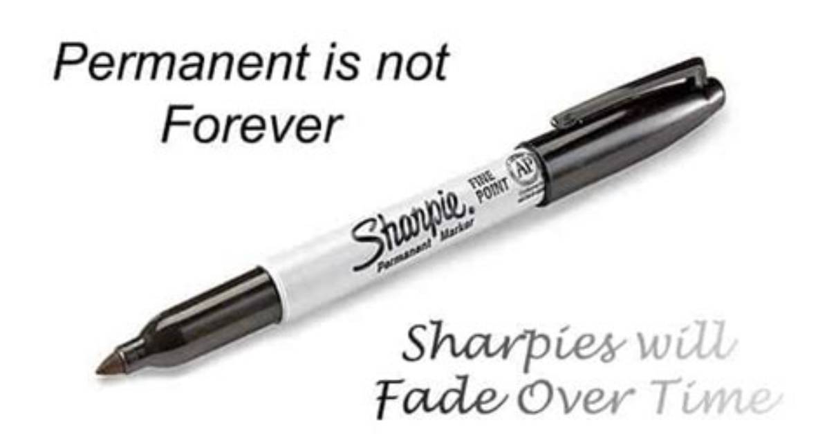 Do Sharpies Fade over Time