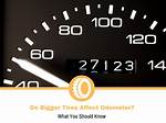 Do Smaller Tires Affect Odometer?