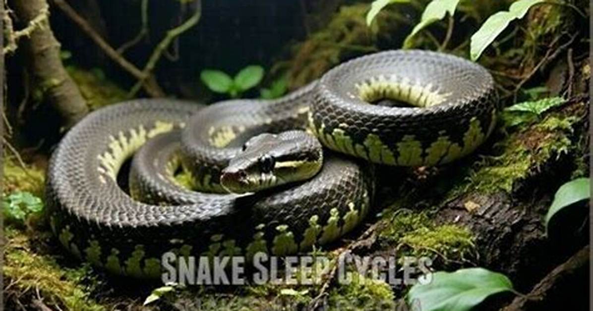 Do Snakes Sleep