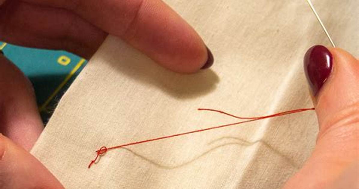 Do Some Stitching