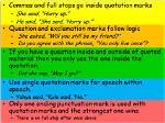 Do Speech Marks Go After Punctuation?