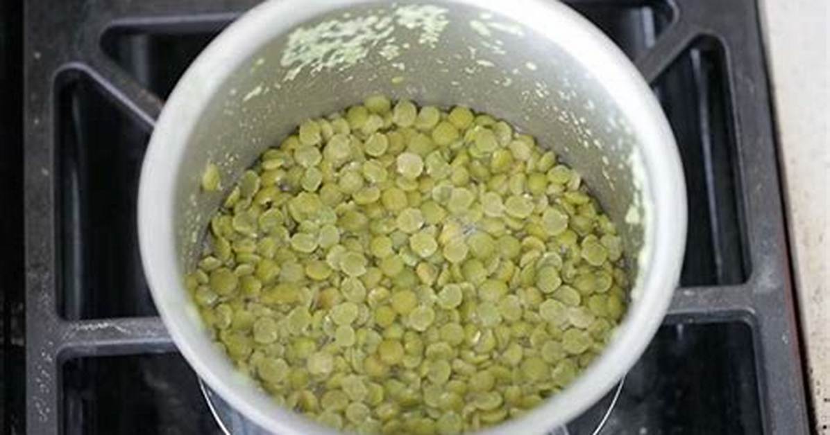 Do Split Peas Go off?