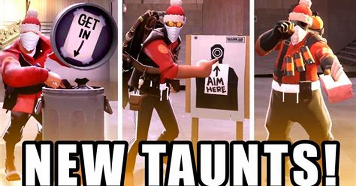 Do Taunts Drop Tf2?