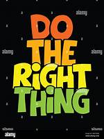 Do the Right Thing Dedication?